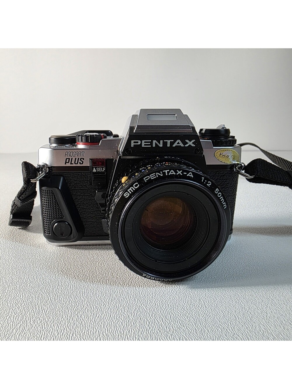 Pentax Program Plus Camera W/ Pentax-A SMC 1:2 50mm Lens